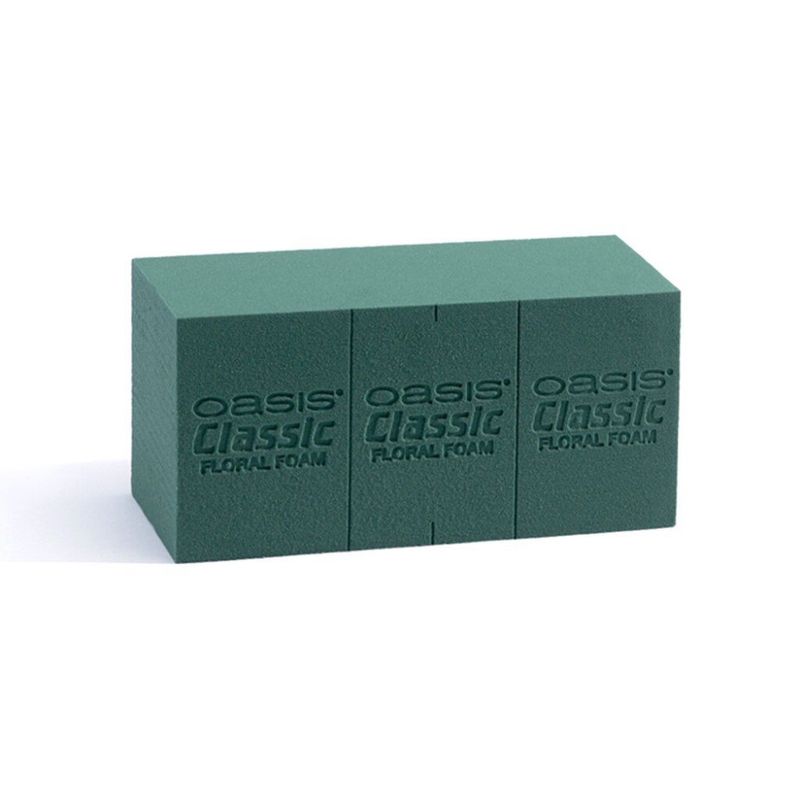 Oasis Ideal 20 blomsterskum – 23×11×8 cm blokk for frisk blomsterdekorasjon